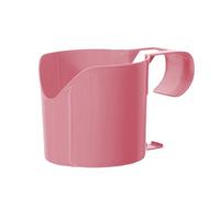 Pool Cup Holder, Poolside Organizer, Multi-Use Storage Basket, Beverage & Towel Rack, Ideal for Phone, Toy, Sunglasses at Swimming Pool, Summer, Parties and Birthday Use, Pink