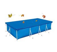 Pool Di Tarpaulin | Copertura Per Piscina Piscina Aerea Copertura Della Piscina Impermeabile Inverno PE Conservazione Porta UV Pieghevole Targ Scuro