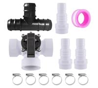 Pool Diverter Valve Kit For 1.3 And 1.5 Inch - Solar Heater Bypass System