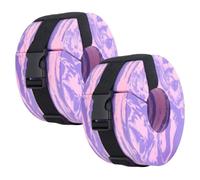 Pool Exercise Float Rings - 2pcs Adjustable Swim Aquatic Cuffs, Portable Swimming Fitness Cuffs for Adults | High-Density EVA Float Rings with Adjustable Ankle and Arm Straps for Pool Training, Aerobi