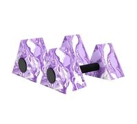 Pool Exercise Weights - Triangular Aqua Fitness Dumbbells, EVA Water ResistanceTraining Equipment for Swimming Workout | Floating Water Dumbbells for Beach Lake River Gym