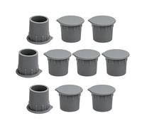 Pool Fence Hole Caps - 10 Pieces Ground Plug Deck | Plug Covers For Garden Outdoor Residential Commercial Backyard | Pool Safety Hole Covers Deck Plugs For Fence Posts And With Secure Fit And Durabili
