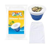 Pool Filter Skimmer Socks 20 Pieces Fine Mesh Leaves Screen Tub Pati
