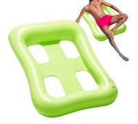 Pool Float - Inflatable Floating Raft Chair, Comfortable Sturdy Lounge with Cup Holders and Back Support Feature, Easy Inflation and Deflation Function, Ideal for Pool Beach Lake Backyard Party Gather