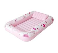 Pool Float Lounger - Inflatable Sunbathing Water Chair for Cup Holder | Sturdy Vinyl Floating Mattress with Headrest and Armrest, Relaxation Accessory for Beach Lake Summer Vacation Adults Families