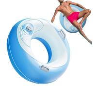 Pool Float Ring - Inflatable Tube With Double Handles | Thickened Non Slip Grip Ring | Summer Water Toy For Sea Lake River Party | Adult Women Men Girlfriend Mother Beach Vacation Swimming Lounger