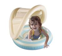 Pool Float With Canopy - Pool Float With Canopy | Adjustable Swim Trainer | Kids Floating Rings Wiith Canopys For Kids Puddles Water Play Summer Outdoor Activities