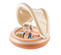 Pool Float With Canopy - Pool Float With Canopy | Adjustable Swim Trainer | Kids Floating Rings Wiith Canopys For Kids Puddles Water Play Summer Outdoor Activities