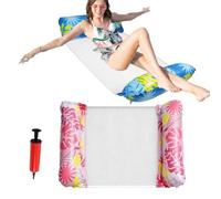 Pool Floating Mat - 2 Pieces Multi-Functional Thickened Inflatable Hammock