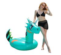 Pool Floats Adult, Big Dragon Pool Lounger Beach Float, Inflatable Water Lounge Chair, Oversized Floating Toy, Sturdy Summer Swim Accessory, Lake, River, Beach