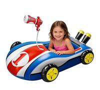 Pool Floats For Kids - Inflatable Ride On Toy | Water Squirter Float with Fun Car Design for Backyard Seaside Amusement Park Boys Girls Teens Classmates Students Summer Water Play Use