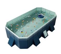 Pool for Kids, Compact large tub, gonfiabile gratis design, portatile Swimming Bath, Easy Setup Basin, Perfect for Friends, Children, Outdoor Fun, Backyard, Summer Splash Easy to Use