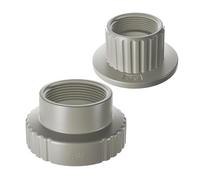 Pool Fountain Adapter - ABS, Fountain Fitting, Leak Proof Connector Design | Stable Water Flow Control, Secure Male Female Set, Pool Connector, Water Fountains Part For Backyard, Garden, Courtyard