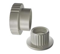 Pool Fountain Adapter Set - Leak-Proof Fittings, Over Ground Pool Connector with Precision Threading, Waterfall Return Jets Part, Wall Mount Inlet Joint, Quick Setup for Solar Fountain Lights