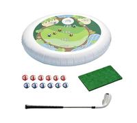 Pool Games - 90x90x9cm Inflatable Disc With Balls Golf Inflatable Floats, Kids Chipping Swimming Pool Games For Boys Girls Teens Outdoor Garden Yard Patio Beach Summer Birthday Party