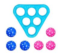 Pool Games Set - Inflatable Water Toss Toys for s | Durabled PVC Floating Rings and Targets, Interactive Pool Activity Kits for Kids Teens Adults Yard Beach Lawn Party Camping