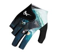 Pool Glove - Adjustable Breathable Pool Mittens | Breathable Fingerless Pool Gloves | Lightweight Quick Drying Billiards Accessories | Pool Glove Left Hand For Left/Right Hand, Men Women