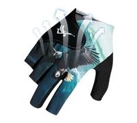 Pool Glove Left Hand Adjustable Breathable Billiard Mitt Lightweight Quick Drying Professional Non-Slip Wear-Resistant Silky Elastic Comfortable Men Women Game Accessories