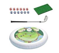 Pool Golf - Divertente Set Da Gioco Gonfiabile Galleggiante, Giocattolo Per Esercitarsi Con La Scheggiatura Dei Bambini | Piscina Attività Sportiva Per Ragazzi Ragazze Adolescenti Giardino All'aperto