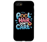 Pool Hair Don't Care Occhiali da sole Nuoto Divertimento Custodia per iPhone SE (2020) / 7 / 8