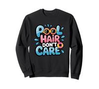 Pool Hair Don't Care Occhiali da sole Nuoto Divertimento Felpa