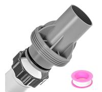 Pool Hose Connector Coupling, Tub Pipe Coupling Fittings Adapter, Swimming Pool Hose Connection Joint, Durable Leakproof Hoses Connector Set | Secure Water Flow Solution For Garden Backyard Lawn