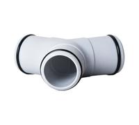 Pool Hose Coupler 3-Way Quick Connect Leakproof Complete Pool Filtration | Pool Hose Fittings Tee Connector for Home Commercial Outdoor Backyard Filter Skimmer System Complete Pool Filtration