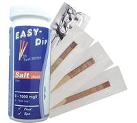 TEST ANALISI 20 STRISCE CONTROLLO DEL SALE PISCINA CON CLORATORE SALE EASY-DIP