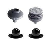 Pool Inlet Nozzle, Plunger Valve Kit, Garden Replacement Parts, Grey, Summer Equipment, Patio, Backyard Tools, Commercial Grade, Residential Use, Pool Maintenance
