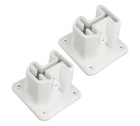 Pool Ladder Flanges, Deck Mount Brackets, Resin Support Base, Heavy Duty Rail Fitting, for Swimming Pool Stability Railing Kayak Ground Garden Lawn Wedding Installation Replacement Hardware 2,48 cm