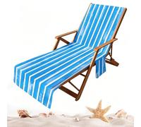 Pool Lounge Chair Covers 83x29 - Inch Microfiber Beach Chair Towels with