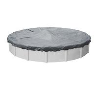 Pool Mate 4028-PM Mesh Winter Round - Copertura per piscina fuori terra, 8,5 m, colore: Grigio/Nero