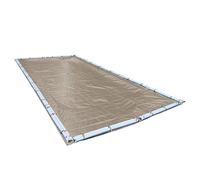 Pool Mate 572045R - Copertura Invernale per Piscina, in arenaria, Extra Resistente, 6,1 x 13,7 m