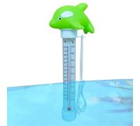 Pool Monitor - Floating Water Temperature Test, Shatter Resistant Cartoon Tester with Attached Security String, Accurate Easy Read Liquid Measurement, Ideal for Kids Adults