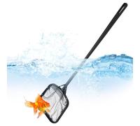 Pool Net Skimmer, Fine Mesh Cleaning Net with Handle, Adorable Water Debris Scoop, Portable Salvage Nets for Aquarium Fish Tank Fountain Tub, Leaf Removal Tool, 13,78 pollici