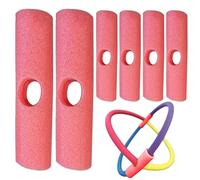 Pool Noodle Connector, Floating Interlocking Tube Set, Swimming Foam Stick Joiner with Secure Lock, Pools Connector, Flexible Noodle Linker with Fun Assembly Style, Pool Accessory for Water Play