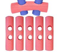 Pool Noodle Connector, Floating Interlocking Tube Set, Swimming Foam Stick Joiner with Secure Lock, Pools Connector, Flexible Noodle Linker with Fun Assembly Style, Pool Accessory for Water Play