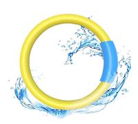 Pool Noodles Foam - 156 cm x 6,6 cm Pool Noodle Float | Inflatable Soft Multi-Purpose Foam Tubes with Connector | for Kids Adults Esercise Sports Fitness Hand Workout Training Arm Travel Summer Beach