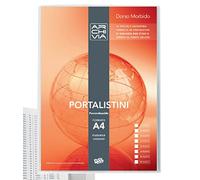 Pool Over 052173.33 Portalistino Morbido, Polipropilene, 21 x 30 cm, 40 Fogli