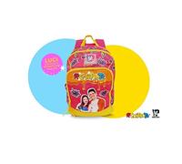 POOL OVER ME CONTRO TE ZAINO DREAM TRICOLOR CON LUCI COLORE FUXIA ARANCIO E GIALLO LUI' E SOFI'