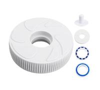 Pool Parts, Idler Wheel, Heavy Duty Replacement Kit with Seals and Bearings for Cleaner, Durabled Maintenance Upgrade Washers, Backyard Cleaning Repair Applications White