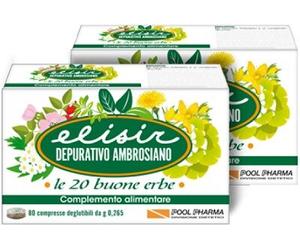 pool pharma Elisir Depurativo Ambrosi20compresse