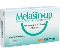 Pool pharma Melasin-Up Integratore Sonno Melatonina Potenziata 20 Compresse