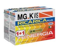 Pool Pharma - Mgk Vis Ricarica Plus 14 Bustine + 14 Bustine - Integratore Energetico