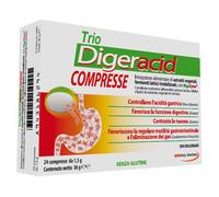 Pool Pharma Trio Digeracid Integratore Alimentare, 24 Compresse