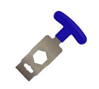 Pool Plug Removal Tool - Portable Grip Wrench | Directional Clean out Plug Installer Remover | Spa Swimming Pool Liner Accessory Hand Tool | for Backflow Drain Maintenance Ground Pools Spas