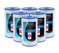 Pool Pure - Filtro di ricambio per piscina tipo B, compatibile con Intex 29005E Easy Set di cartucce filtro per piscina, confezione da 6