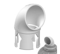 Pool Return Fittings | ABS 6.5 × 4 × 3.2cm | 360 Degree Rotatable 38mm Flexible Replacement | Pools Replacement Parts | For Spa Hot Tub Fountain Garden Outdoor Backyard Home Commercial Filter System