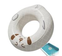 Pool Rings For Kids - PVC Inflatable Swim Tube With Handles