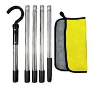 Pool Robot Hook Tool, Cleaner Retrieval Hook Set, Heavy Duty Maintenance Attachment with Secure Grip Design, Durable ABS Handle Build, Easy Lift System, Swimming Pool Use